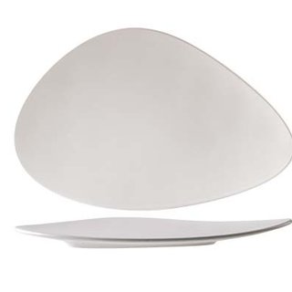 Cosy & Trendy Oscar White Plat bord 35,2X23,1CM Driehoekig 4813035
