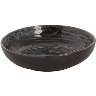 Palmer Metallic Zilver Diep bord 15cm Coupe Stoneware 532406