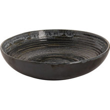 Palmer Metallic Zilver Diep bord 22cm Coupe Stoneware 532407