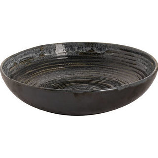 Palmer Metallic Zilver Diep bord 22cm Coupe Stoneware 532407