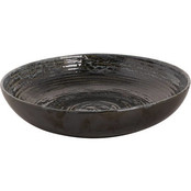 Palmer Metallic Zilver Diep bord 26cm Coupe Stoneware 532408