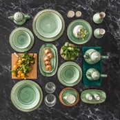 Serviesset Güral Ent Color 24 delig (6 personen)