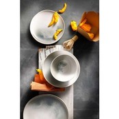 Palmer Nordic Kom 15cm 90cl Wit Grijs 530944 Palmer Nordic Kom 15cm 90cl Wit Grijs 530944