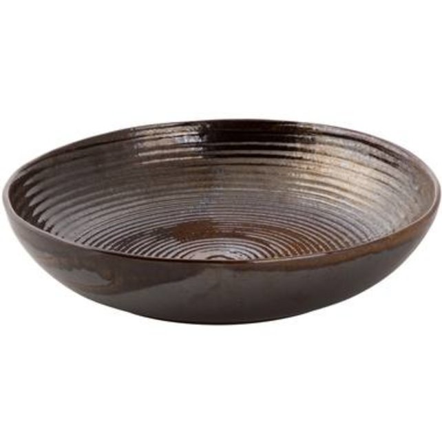 Palmer Metallic bruin Diep bord 26cm 530496 Palmer Metallic bruin Diep bord 26cm 530496