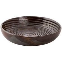 Palmer Metallic bruin Diep bord 15cm 530494