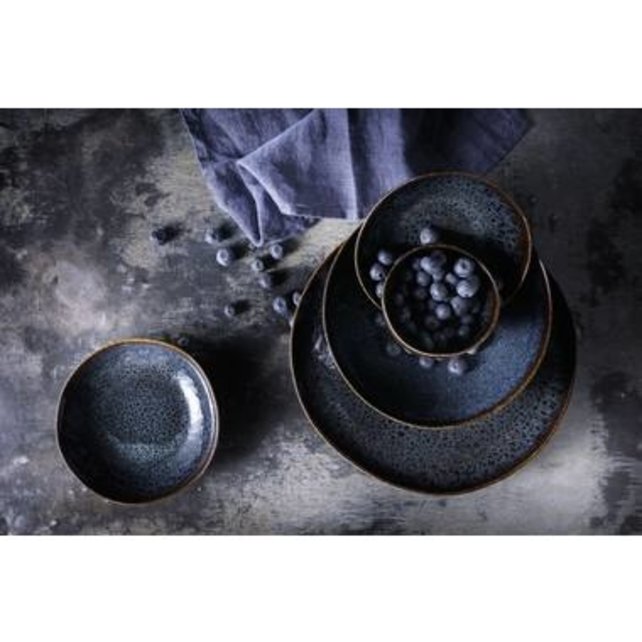 Palmer Eccentric Kom 11cm 26cl Blauw Stoneware 529365