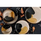 Palmer Aquarel Bord 28cm Blauw Beige Stoneware 531819 Palmer Aquarel Bord 28cm Blauw Beige Stoneware 531819