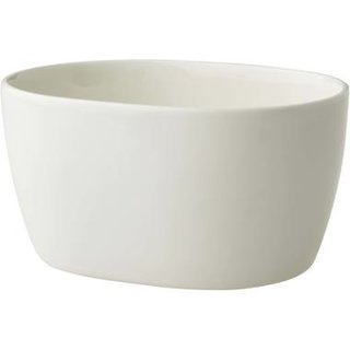 Maastricht Porselein Lux Schaal 13 x 10 cm 10 cl Ovaal 055 Offwhite 515728
