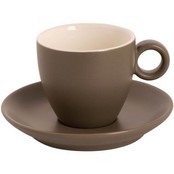 Maastricht Porselein Bart Mat Koffieschotel 13.5 cm Bruin 532685 Maastricht Porselein Bart Mat Koffieschotel 13.5 cm Bruin 532685