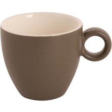 Maastricht Porselein Bart Mat Koffiekop 17 cl Bruin 532682