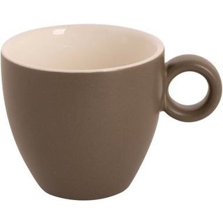 Maastricht Porselein Bart Mat Koffiekop 17 cl Bruin 532682