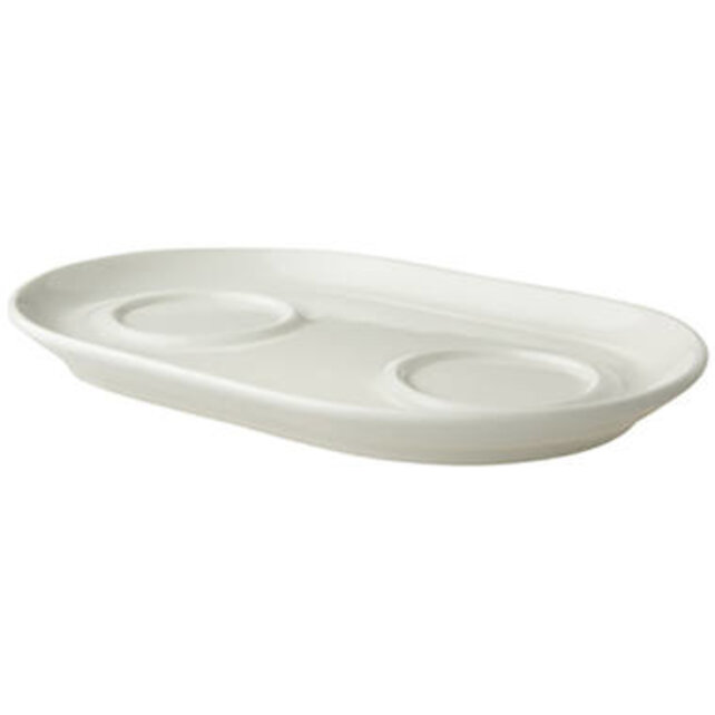 Maastricht Porselein Lux Melk en Suiker set 3 delig Offwhite 517332+517321+517316