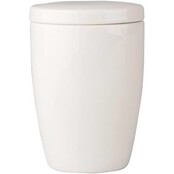 Maastricht Porselein Lux Melk en Suiker set 3 delig Offwhite 517332+517321+517316