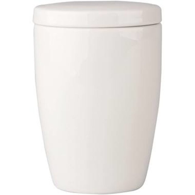 Maastricht Porselein Lux Melk en Suiker set 3 delig Offwhite 517332+517321+517316