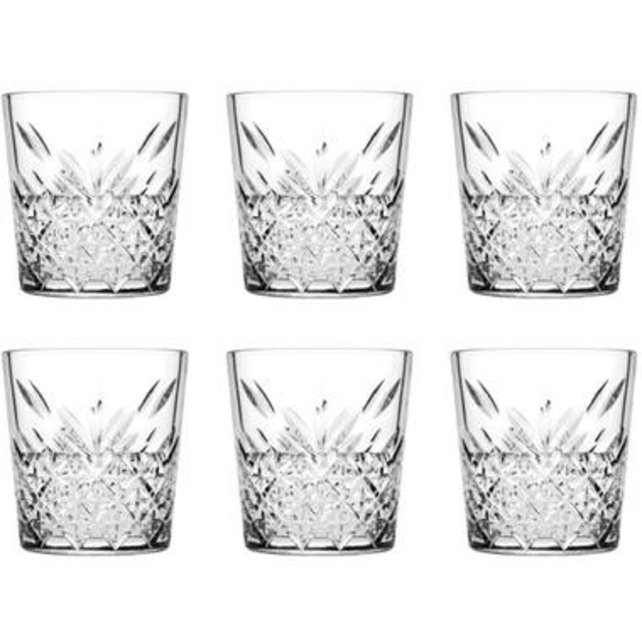 Pasabahce Timeless Tumbler 34.5 cl  Stapelbaar 6 stuks Transparant 535820