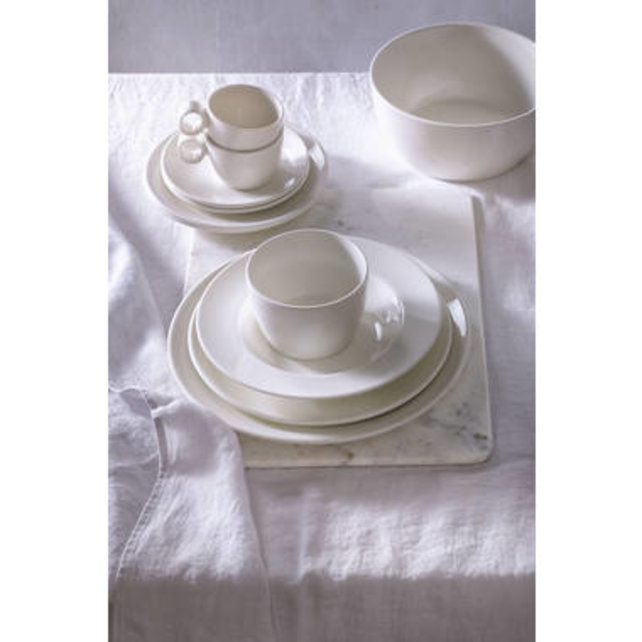 Maastricht Porselein Lux Bord 27 cm Coupe 038 Offwhite 515809 Maastricht Porselein Lux Bord 27 cm Coupe 038 Offwhite 515809