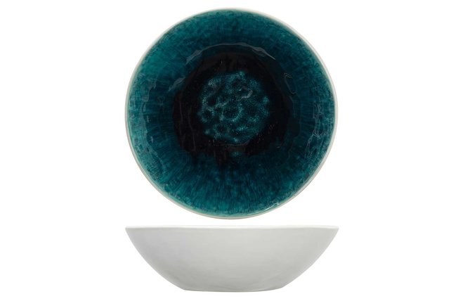 Cosy & Trendy Chiara Petrol Diep Bord 18XH5,5CM 3934118 Cosy & Trendy Chiara Petrol Diep Bord 18XH5,5CM 3934118