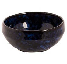 Palmer Bama Blue Schaal 15 cm 65 cl Blauw Stoneware 532697