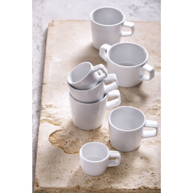 Palmer White Delight Espressoschotel 13 cm Wit Porselein 514652 Palmer White Delight Espressoschotel 13 cm Wit Porselein 514652