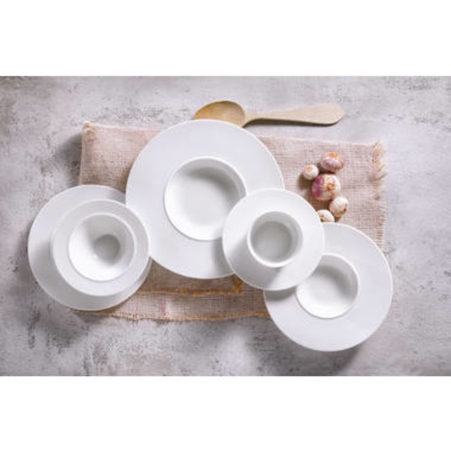 Palmer White Delight Pastabord 30 cm Wit Porselein 513514 Palmer White Delight Pastabord 30 cm Wit Porselein 513514