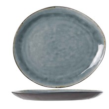 Bord Ovaal 32,5cm Cosy & Trendy Laguna Blue-Grey 5556322