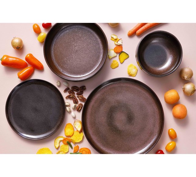 Palmer Bama Copper Bord 21 cm Koper Stoneware 532538