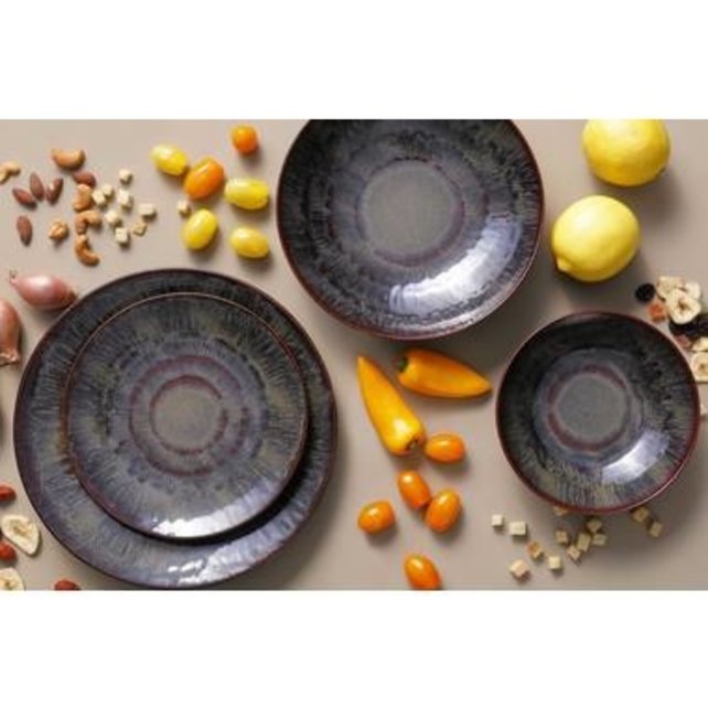 Palmer Victory Bord diep 22 cm Bruin Stoneware 533014 Palmer Victory Bord diep 22 cm Bruin Stoneware 533014
