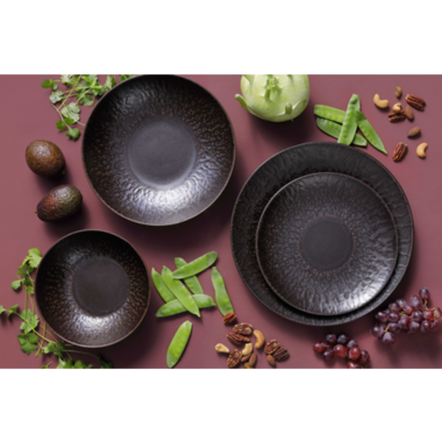 Palmer Ruston Bord 27 cm Bruin Stoneware 533007 Palmer Ruston Bord 27 cm Bruin Stoneware 533007