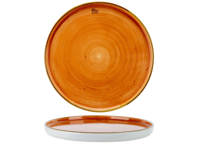 Cosy & Trendy Brisbane Orange Bord 20,5XH1,5CM 1480121 Cosy & Trendy Brisbane Orange Bord 20,5XH1,5CM 1480121