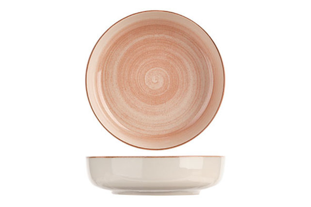 Cosy & Trendy Baltic Peach Diep bord 18,5XH5CM 7294019 Cosy & Trendy Baltic Peach Diep bord 18,5XH5CM 7294019