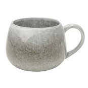 Cosy & Trendy Chiapas Grey Beker D8,2XH7,8CM 9835082 Cosy & Trendy Chiapas Grey Beker D8,2XH7,8CM 9835082