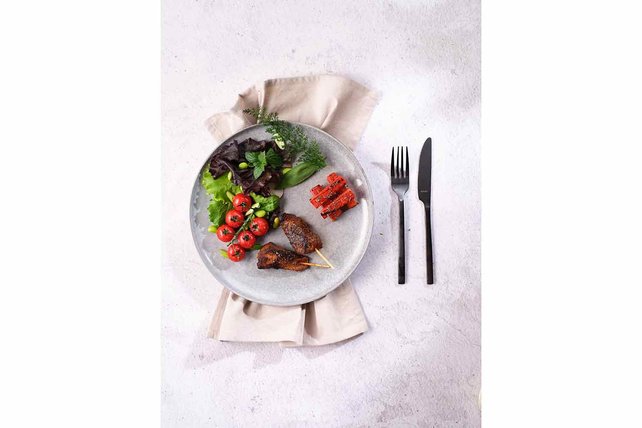 Cosy & Trendy Chiapas Grey Bord 27CM 9835027 Cosy & Trendy Chiapas Grey Bord 27CM 9835027
