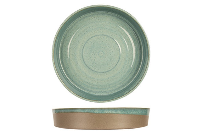 Cosy & Trendy Basalt Ocean Green Diep bord 24CM 3945024 Cosy & Trendy Basalt Ocean Green Diep bord 24CM 3945024