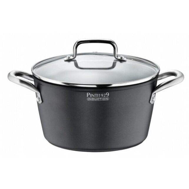 Pintinox Stone 1 Kookpot glazen deksel D240mm 621939 Pintinox Stone 1 Kookpot glazen deksel D240mm 621939