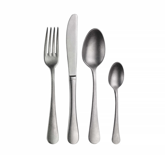 Bestekset Pintinox Stresa Stonewashed 24 delig (6 personen) Bestekset Pintinox Stresa Stonewashed 24 delig (6 personen)