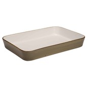 Cosy & Trendy Brisbane Ovenschaal 35x24cm Taupe 1480136 Cosy & Trendy Brisbane Ovenschaal 35x24cm Taupe 1480136
