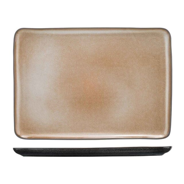 Cosy & Trendy Lerida Desert Bord 34,5x24cm rechthoek 2923035 Cosy & Trendy Lerida Desert Bord 34,5x24cm rechthoek 2923035