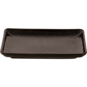 Maastricht Porselein Tahiti Bord 18 x 13 cm Zwart Porselein 533791 Maastricht Porselein Tahiti Bord 18 x 13 cm Zwart Porselein 533791