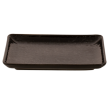 Maastricht Porselein Tahiti Bord 18 x 13 cm Zwart Porselein 533791