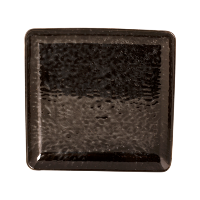 Maastricht Porselein Tahiti Bord 19 x 19 cm Zwart Porselein 533796 Maastricht Porselein Tahiti Bord 19 x 19 cm Zwart Porselein 533796