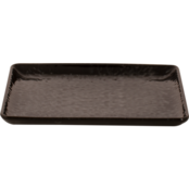 Maastricht Porselein Tahiti Bord 23 x 17 cm Zwart Porselein 533790 Maastricht Porselein Tahiti Bord 23 x 17 cm Zwart Porselein 533790
