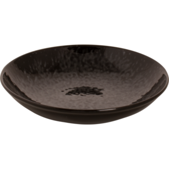 Maastricht Porselein Tahiti Bord diep 25 cm Zwart Porselein 533789 Maastricht Porselein Tahiti Bord diep 25 cm Zwart Porselein 533789