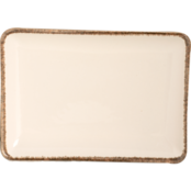 Maastricht Porselein Akoya Bord 18 x 13 cm CrÃƒÂ¨me Porselein 533802