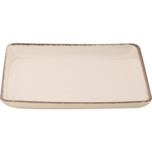 Maastricht Porselein Akoya Bord 19 x 19 cm Crème Porselein 533803