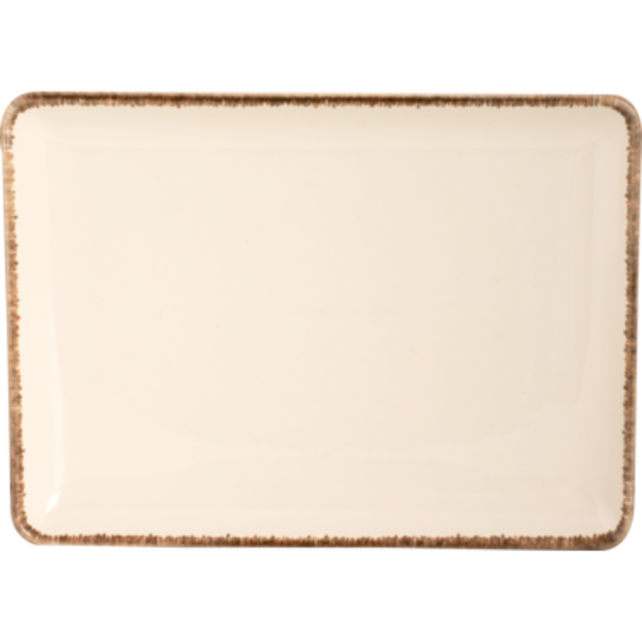 Maastricht Porselein Akoya Bord 23 x 17 cm CrÃƒÂ¨me Porselein 533801