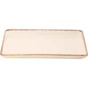 Maastricht Porselein Akoya Bord 23 x 17 cm CrÃƒÂ¨me Porselein 533801