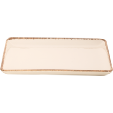 Maastricht Porselein Akoya Bord 23 x 17 cm Crème Porselein 533801