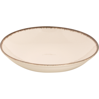 Maastricht Porselein Akoya Bord diep 25 cm Crème Porselein 533800