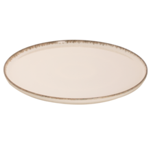 Maastricht Porselein Akoya Bord 28 cm Crème Porselein 533797