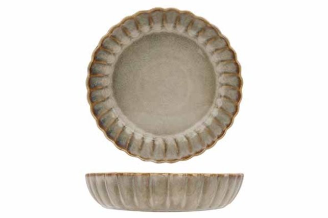 Cosy & Trendy Astera pearl Diep bord 21,7XH4,7CM 4188022 Cosy & Trendy Astera pearl Diep bord 21,7XH4,7CM 4188022